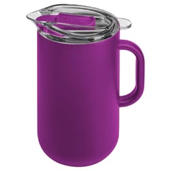 Served 2 L Grape Insulated Pitcher Stainless Steel