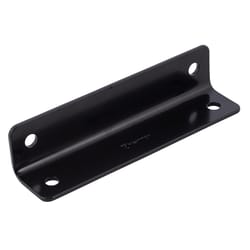 Hampton 1.6 in. H X 9 in. W X 1/8 in. D Black Steel Inside/Outside Corner Brace