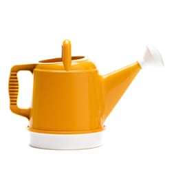 Bloem Deluxe Earthly Yellow 2.5 gal Plastic Watering Can