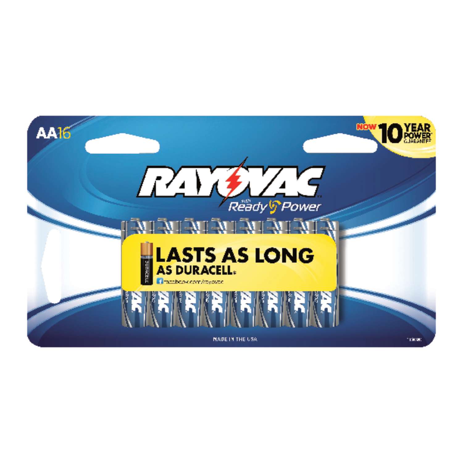 Rayovac AA Alkaline Batteries Carded Ace Hardware