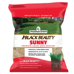 Jonathan Green Black Beauty Sunny Mixed Full Sun Grass Seed 3 lb