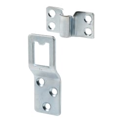 Prime-Line 2-13/16 in. L Silver Steel Hangers 2 pc