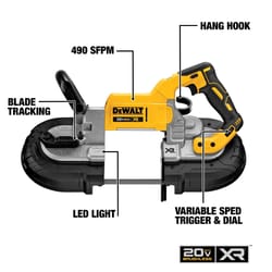 DeWalt 20V MAX Cordless Brushless Deep Cut Band Saw Tool Only