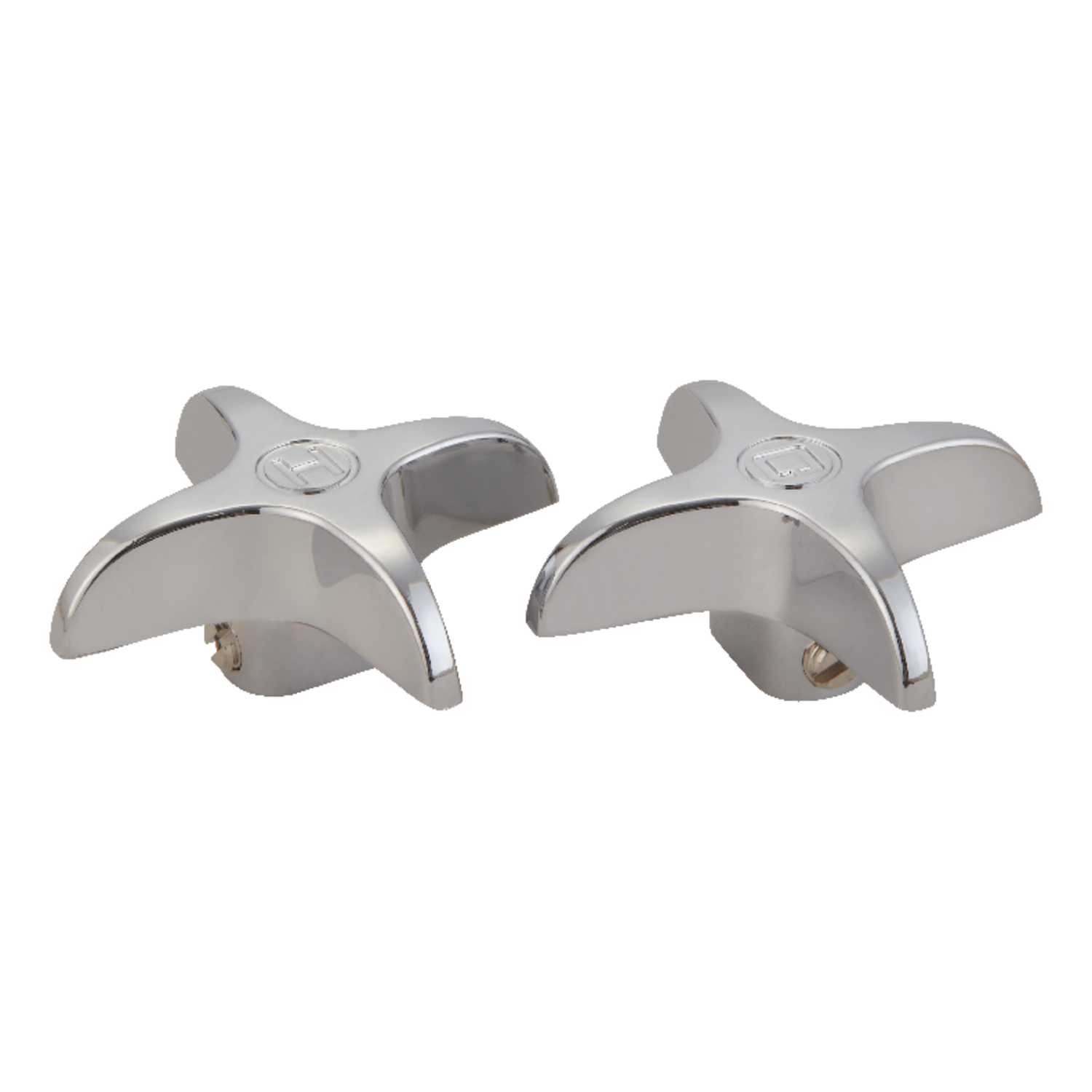 Ace Cross Vise Grip Chrome Chrome Hot and Cold Universal Faucet Handle