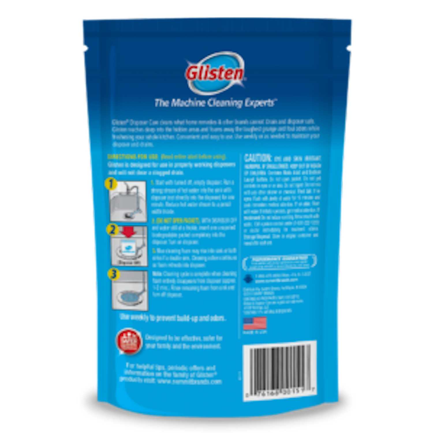 Glisten Packs Garbage Disposal Cleaner 4 9 Oz Ace Hardware