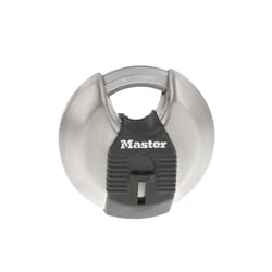 Master Lock Magnum 2-3/4 in. H X 1-13/64 in. W X 2-3/4 in. L Steel Ball Bearing Shrouded Padlock