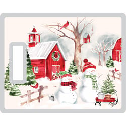 Gia's Kitchen Snowman Cutting Board Table Decor