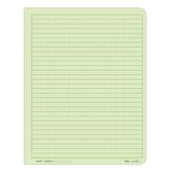 Rite in the Rain 6.75 in. W X 8.75 in. L Sewn Bound Green All-Weather Notebook