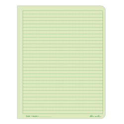 Rite in the Rain 6.75 in. W X 8.75 in. L Sewn Bound Green All-Weather Notebook