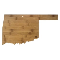 Totally Bamboo 16.75 in. L X 9 in. W X 0.63 in. Bamboo Cutting Board