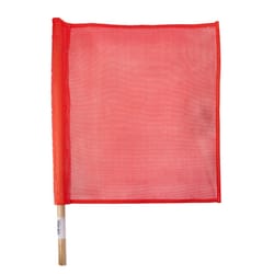 C.H. Hanson 24 in. Fluorescent Orange Safety Flags Polyvinyl 1 pk