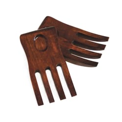 Lipper International Cherry Rubberwood Salad Hands