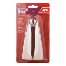 Ace 1-Handle Chrome Plated Tub Spout