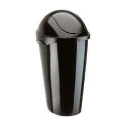 Umbra 13 gal Black Plastic Swing-Top Trash Can