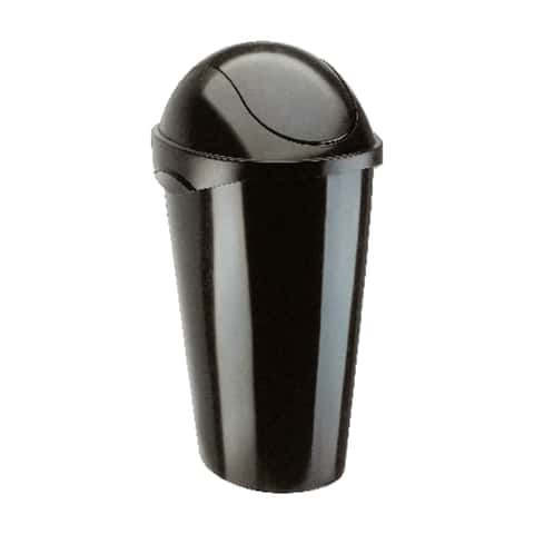 Umbra Swinger Trash Can Black