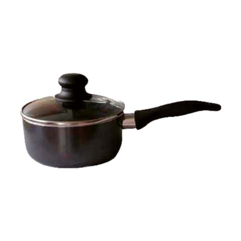 Bene Casa Aluminum Stock Pot with Steamer Rack and Lid