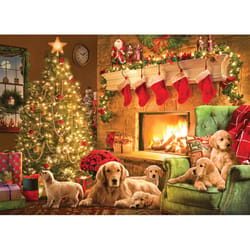 Cobble Hill Cozy Fireplace Jigsaw Puzzle 1000 pc