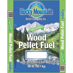 Rocky Mountain Pellet Company Pine Wood Pellet Fuel 40 lb