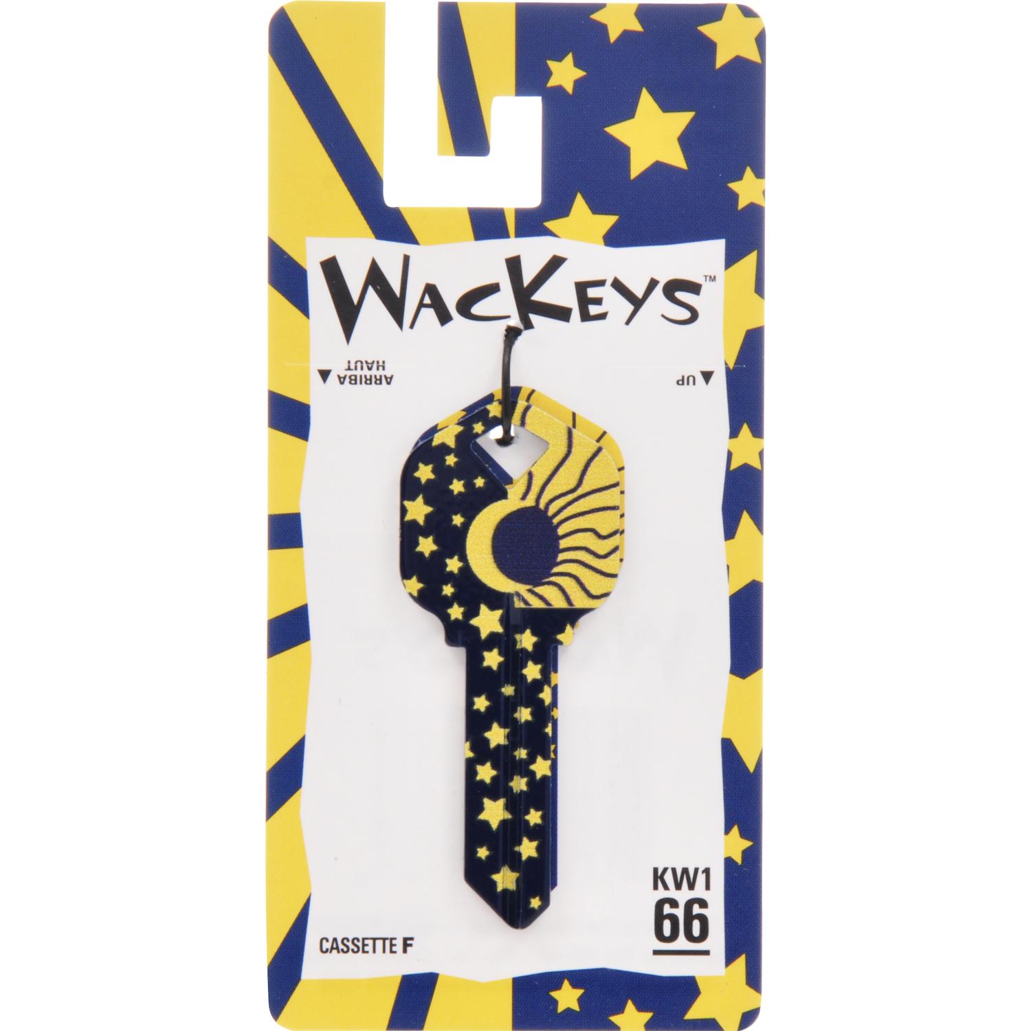 Hillman Wackey Smiley Face House/Office Universal Key Blank Single