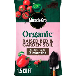 Miracle-Gro Organic Organic All Purpose Raised Bed Soil 1.5 cu ft