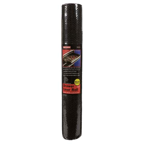 Non-Slip Drawer Liner Roll - Black