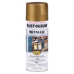 Rust-Oleum Stops Rust Metallic Champagne Bronze Spray Paint 11 oz