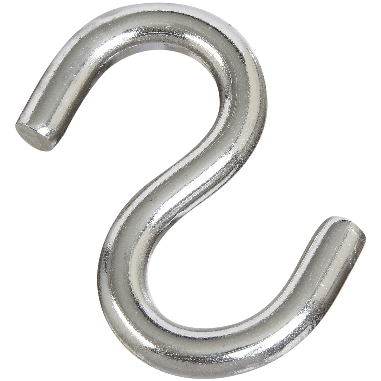 National Hardware Silver Stainless Steel 3 in. L Open S-Hook 145 lb 1 pk -  Ace Hardware