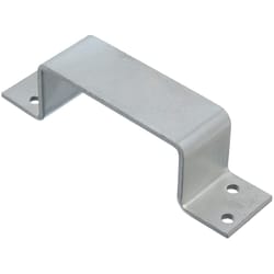 Ace 6-3/8 in. L Zinc-Plated Silver Steel Closed Bar Holder 1 pk