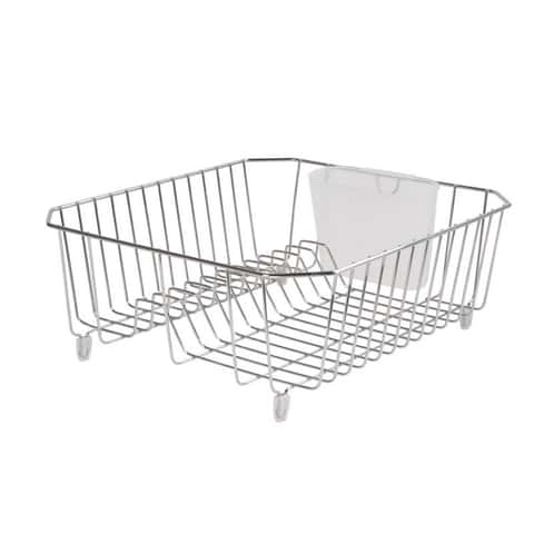 Rubbermaid Dish Drainer, Chrome Wire, Large