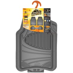 Armor All Gray Rubber Auto Floor Mats 3 pk