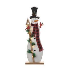 Glitzhome Multicolored Indoor Christmas Decor 36.25 in.