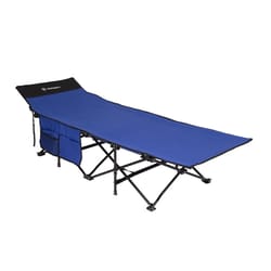 Stansport Blue Tough Cot 14.9 in. H X 26 in. W X 25 in. L 1 each