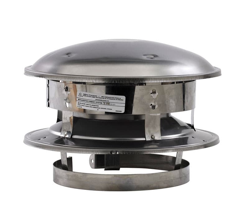 Selkirk 6 in. D Stainless Steel Round Top Dome Sansujyuku sansujyuku.com