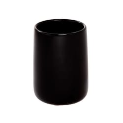 InterDesign Eco Vanity Black Ceramic Tumbler