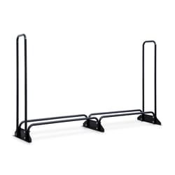 Champion Black Powder Coated Steel Log Rack