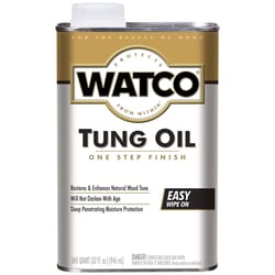 WATCO Clear Oil-Based Alkyd-Oil Tung Oil 1 qt
