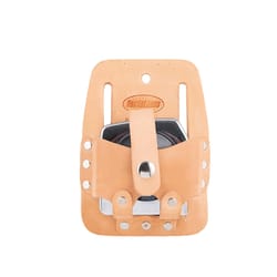 Bucket Boss Leather Tape Rule Holder Tan