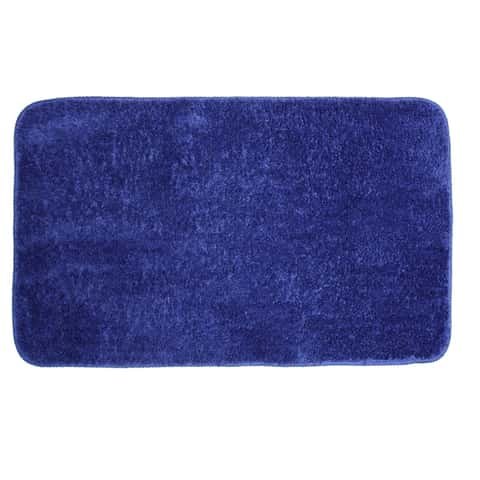 Waterworks Bramble Bath Rug 25 x 39 in Charcoal