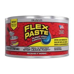 Flex Seal Family of Products Flex Paste Clear Rubberized Paste 8.75 fl. oz.