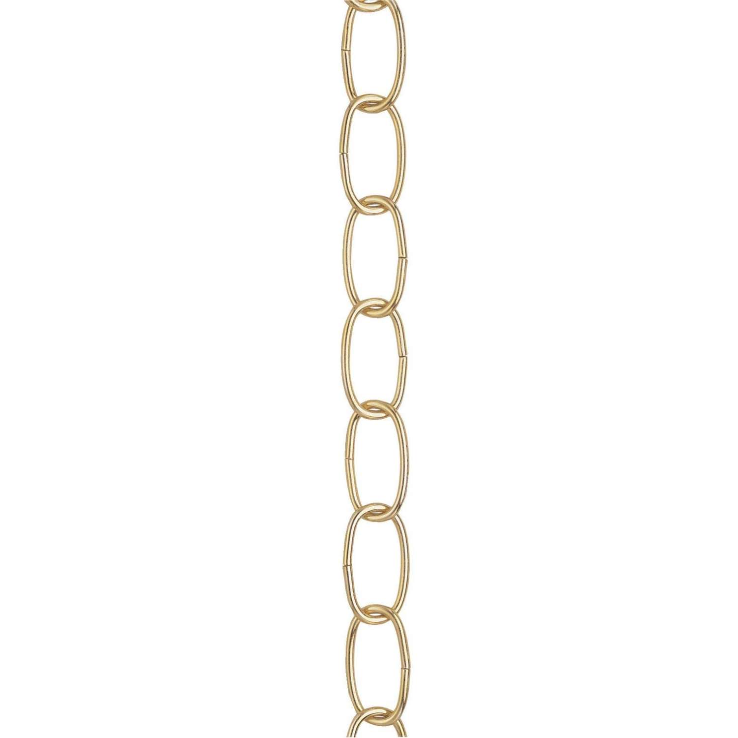 Westinghouse 11 gauge Polished Brass Brass Hanging Chain .88 in. D 36