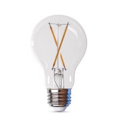 Feit Enhance A19 E26 (Medium) Filament LED Bulb Daylight 60 Watt Equivalence 4 pk