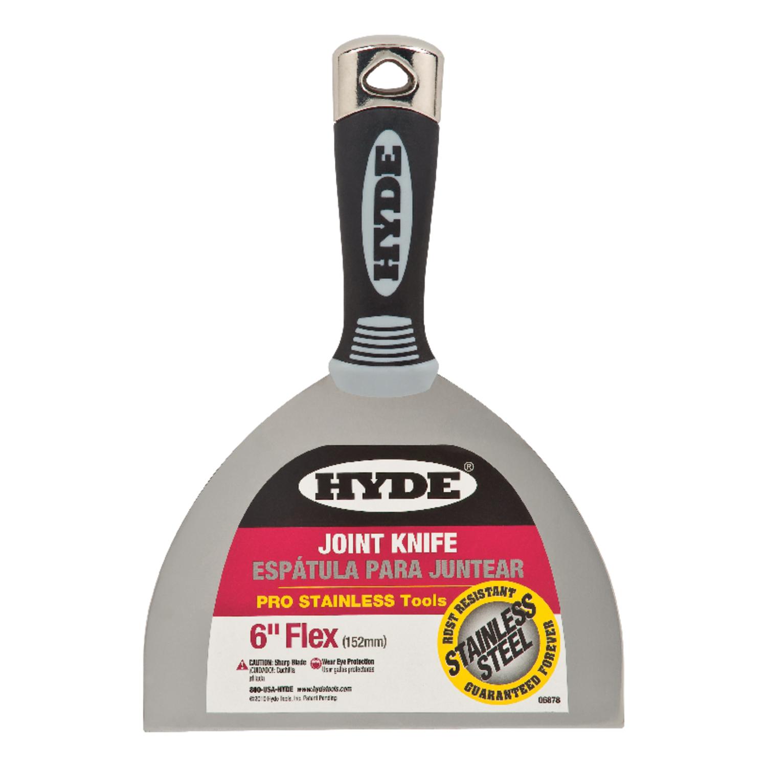 Photos - Other Power Tools Hyde Stainless Steel Joint Knife 6 in. W X 8 in. L 06878