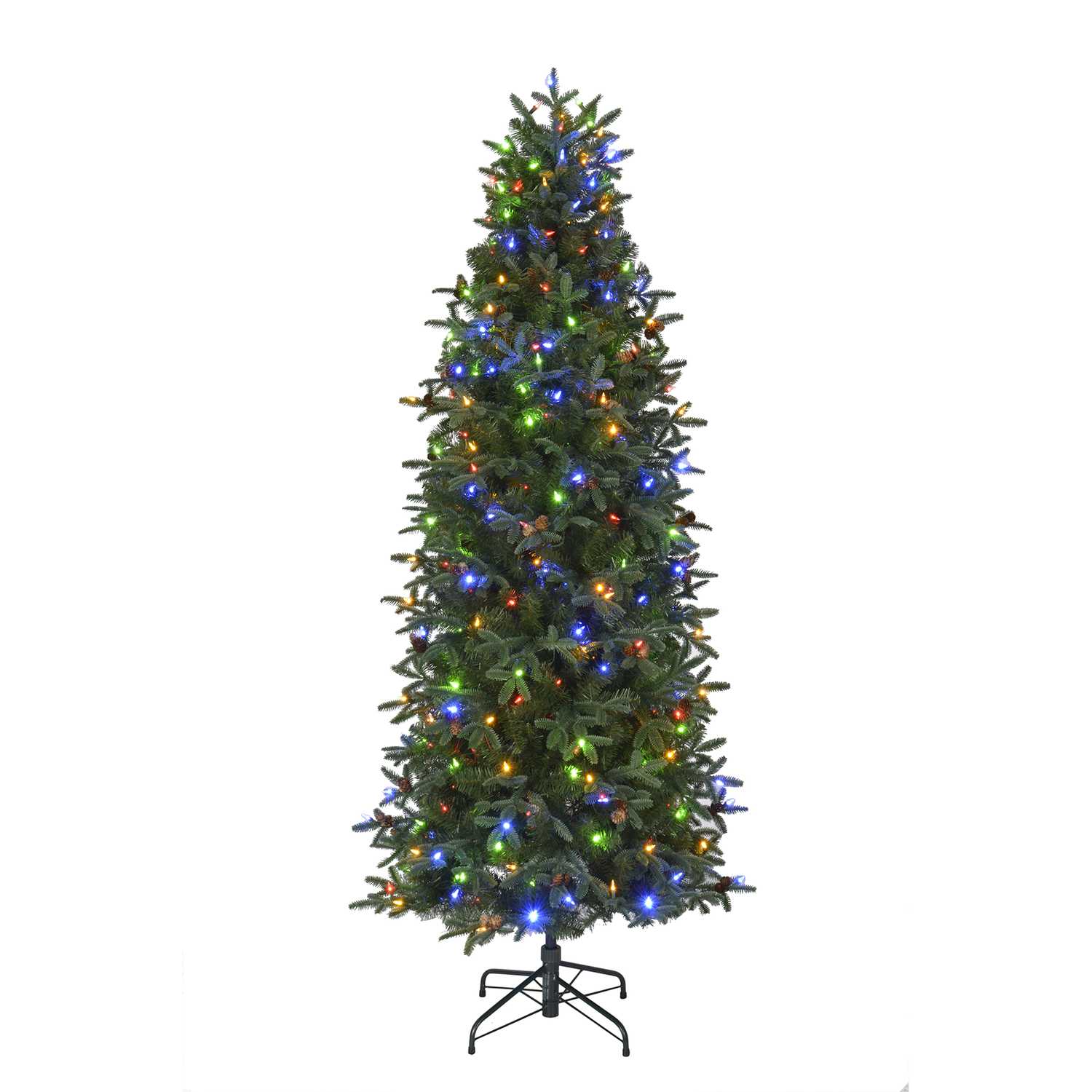 Celebrations 7 Ft Color Changing Prelit Lexington Artificial Tree
