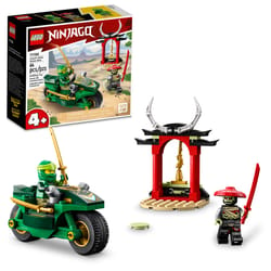 LEGO Ninjago Ninja Street Bike Building Set ABS Plastic Assorted 64 pc