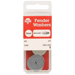 HILLMAN Zinc-Plated Steel No. 8 mm Fender Washer 6 pk