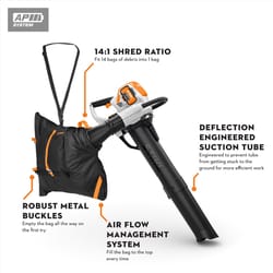 STIHL SHA 140 210 mph 536 CFM Battery Handheld Shredder Vac Tool Only