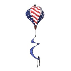 Meadowcreek Multicolored Polyester 55 in. H Patriotic Stars and Stripes Balloon Spinner