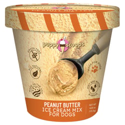 Puppy Scoops Ice Cream Mix Peanut Butter Grain Free Treats For Dogs 4.65 oz 1 pk