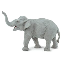 Safari Ltd. Wild Safari Asian Elephant Toy Dark Gray