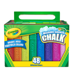 Crayola Sidewalk Chalk Assorted 48 pc